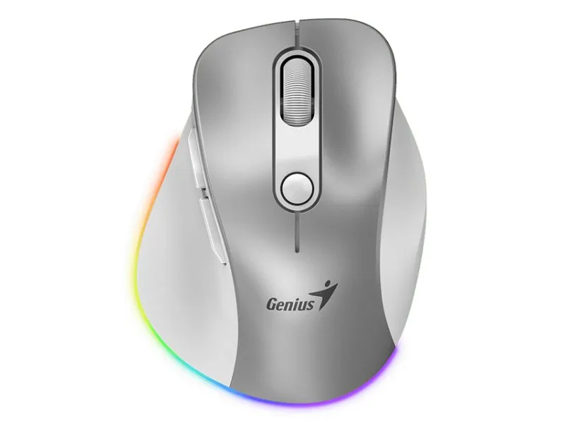 Ergo 9000S Pro Silver USB Bežični sivi