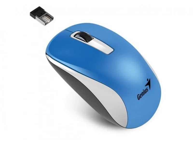 Mouse NX-7010, USB, WH+BLUE, NEW Package