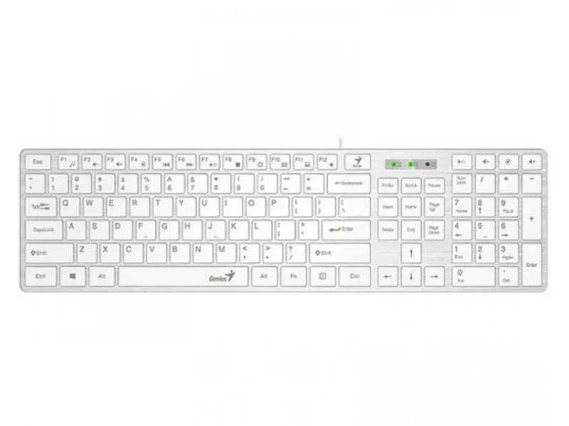SlimStar 126 USB YU bela tastatura