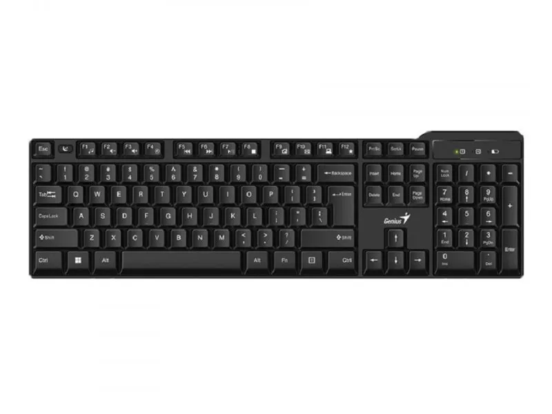 Tastatura KB-7100X Wireless USB YU wireless crna