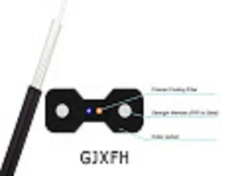 Kabl fiber GJXFH-2B6A1 LSZH 2000M 010-0485