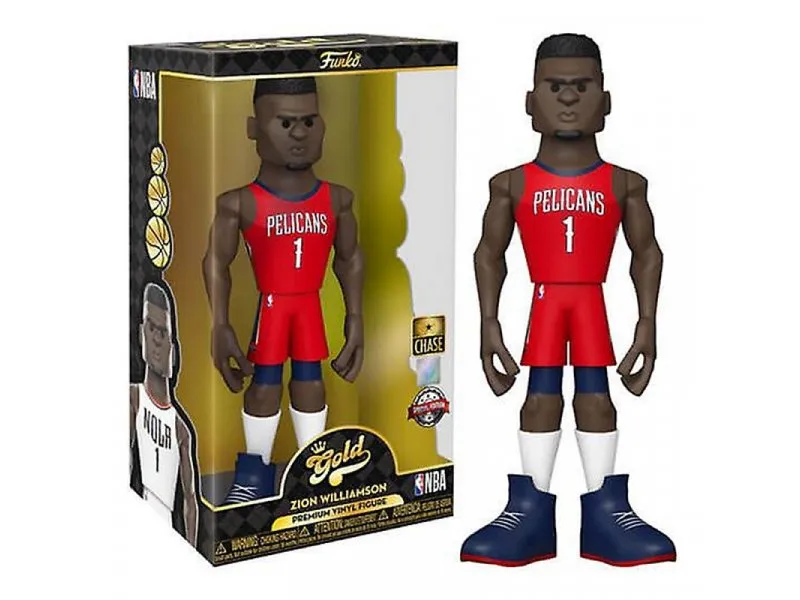 Gold 12-inch NBA: Pelicans - Zion Williamson