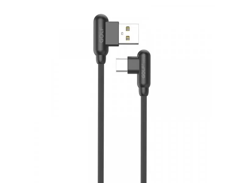 USB kabl tip C 1m 90° GC-45T crni (00G103)