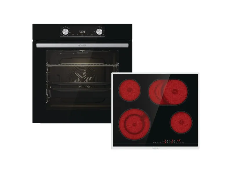 Black steam set BOSX6737EO6BG+ECT43BX