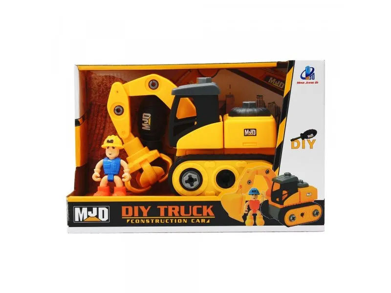 Građevinsko vozilo i figura rasklopivi set BE11223D