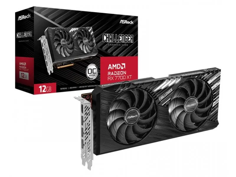 AMD Radeon™ RX 7700 XT Challenger 12GB OC RX7700XT CL 12GO