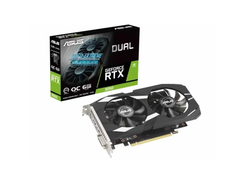 nVidia GeForce RTX 3050 6GB 128bit DUAL-RTX3050-O6G V2