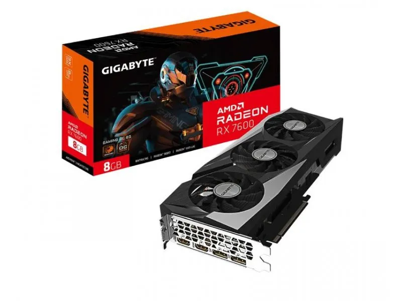 AMD Radeon RX 7600 8GB 128bit GV-R76GAMING OC-8GD