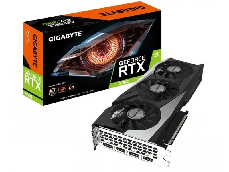 nVidia GeForce RTX 3060 GAMING OC 12GB 192bit GV-N3060GAMING OC-12G LHR