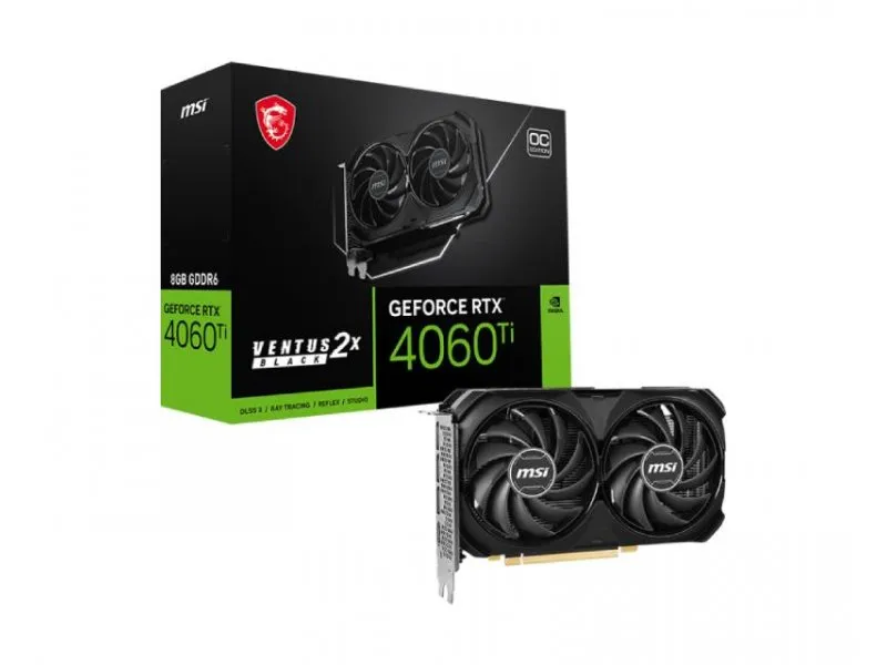 nVidia GeForce RTX 4060 Ti VENTUS 2X BLACK 8G OC