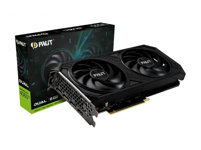 Geforce RTX4060 Ti Dual 8GB GDDR6 128bit NE6406T019P1-1060D
