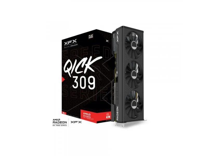 SPEEDSTER QICK309 RADEON RX 7600XT QICK 16GB GDDR6 RX-76TQICKBP
