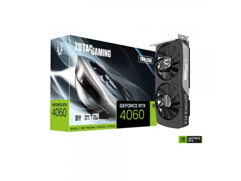 RTX 4060 Twin Edge 8GB DDR6 128 bit ZT-D40600E-10M