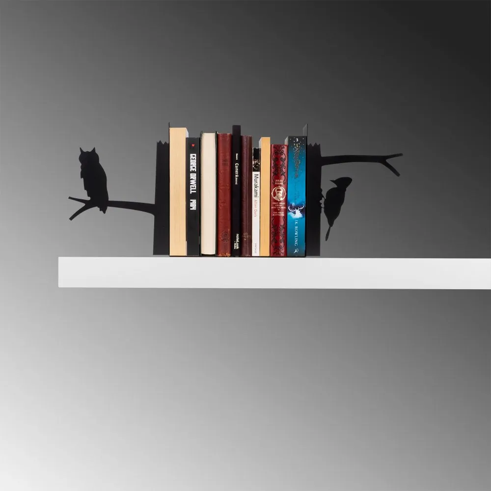 Graničnik za knjige Kitap tutucu 6 Black