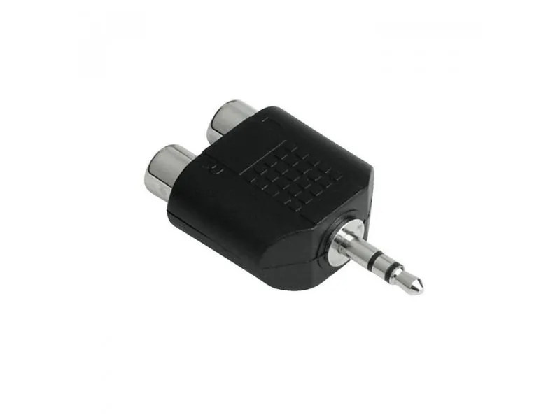 Adapter 2x Činč (Ženski) Na 3.5mm Stereo (Muški)