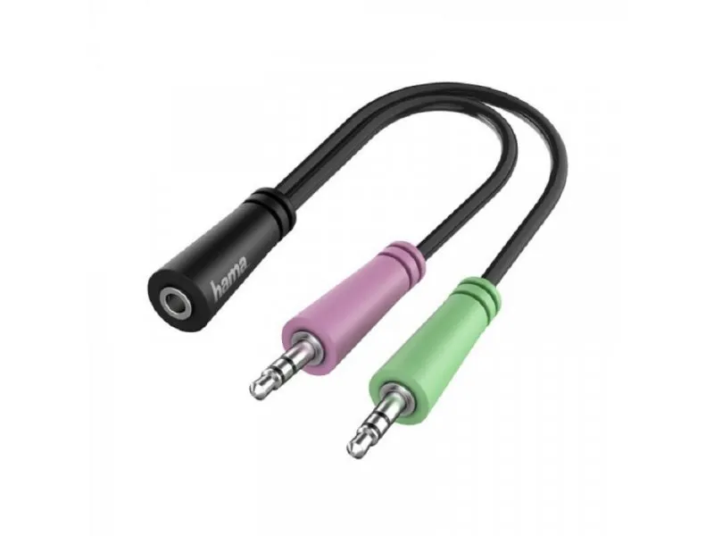 Audio adapter 2x3-Pin 3.5mm (M)na 4-Pin 3.5mm (Ž) 200351