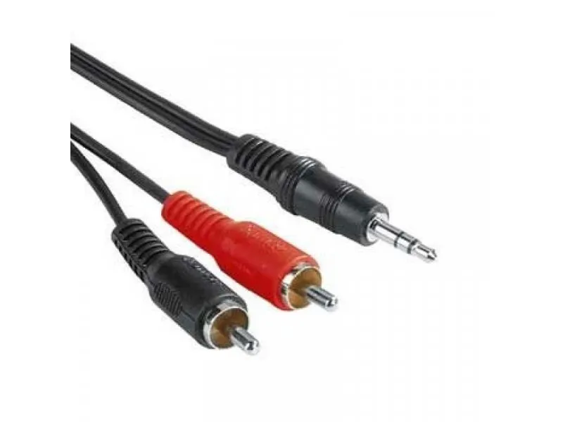 Audio Kabl 3.5mm (muški) na 2x činč (muški), 2.0m