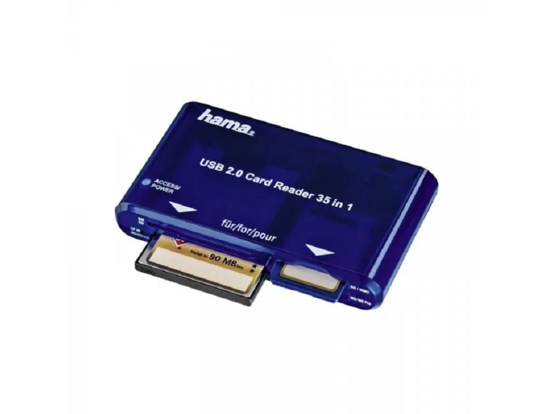 Čitač memorijskih kartica, 35 U 1, USB 2.0 55348