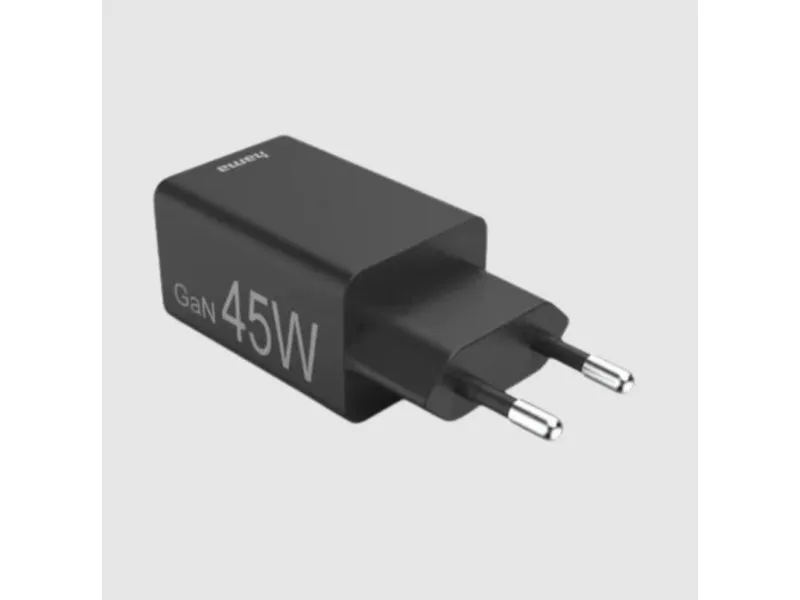 Kucni punjac Brzi USB-C PD/Qualcomm, 45W, crni (201648)