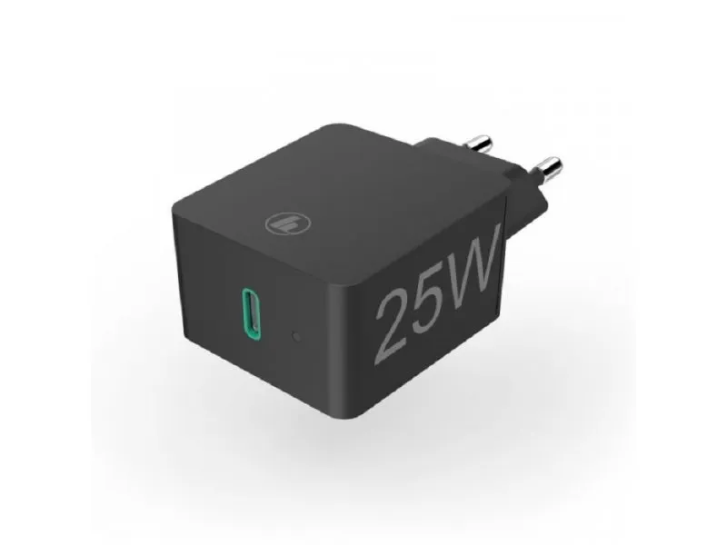 Kućni punjač Power Delivery PD/Qualcomm, 25W, Crni 210555