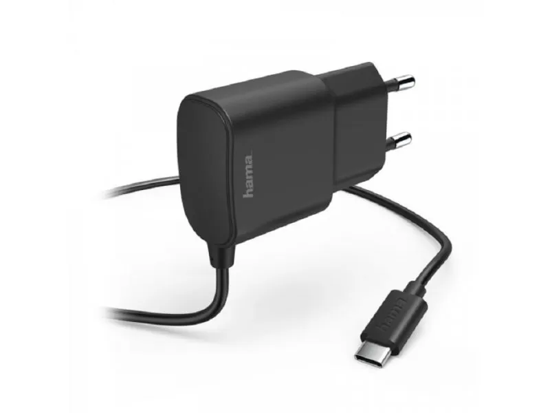 Kućni punjač, USB Tip-C, 2.4 A, Crni 183242