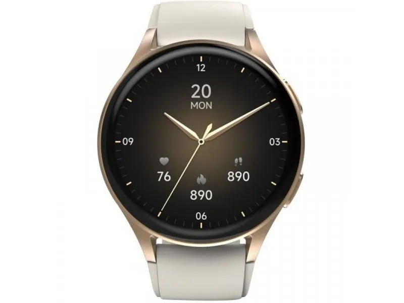 Pametni sat ''8900'' GPS AMOLED 1.32'' zlatni