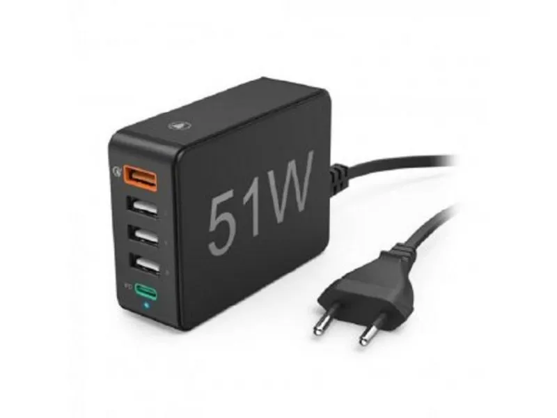 Stanica Za Punjenje 51W QC3.0, 3xUSB-A, USB-C 201630