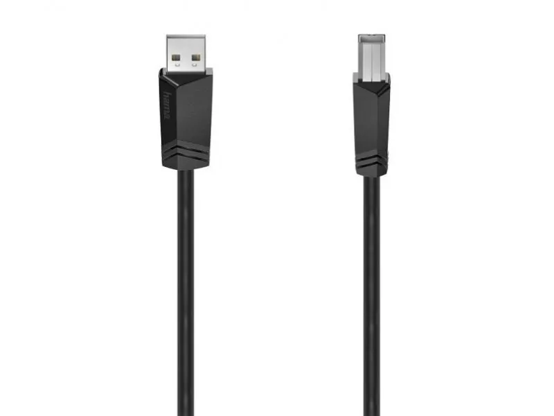 USB-A na USB-B kabl, 480 Mbps, 5m za štampac HAMA