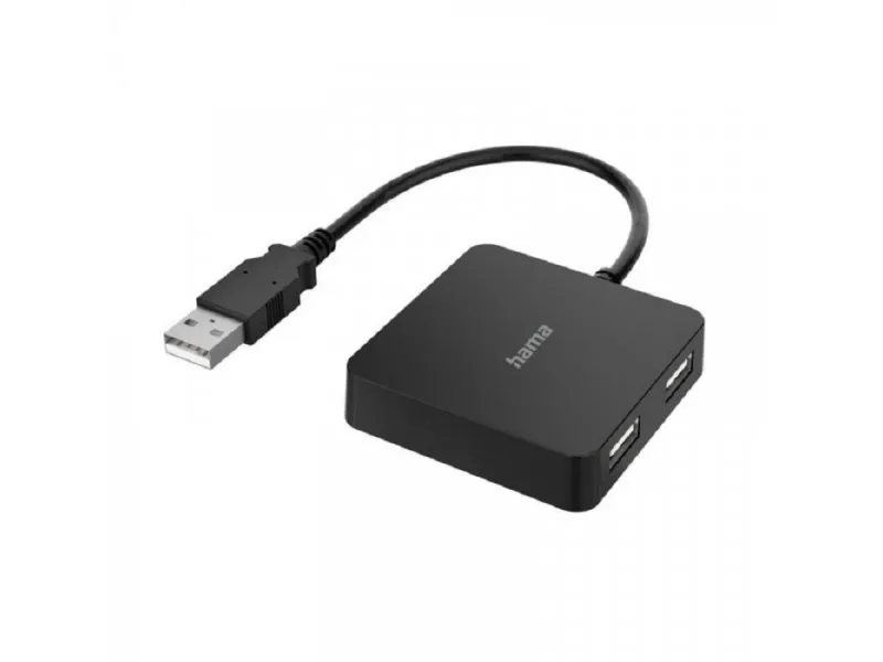 USB HUB 2.0, 4 Porta, 480 Mbit/S, Crni 200121
