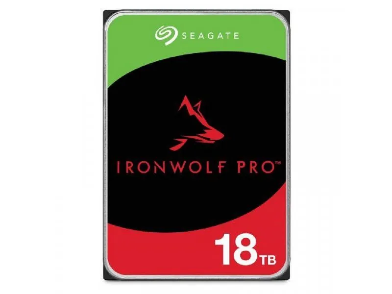 HDD Ironwolf pro NAS 3.5''/18TB/SATA/rmp 7200 ST18000NT001