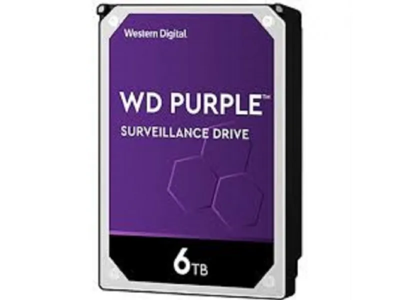 WD 6TB 3.5'' SATA III 128MB IntelliPower WD62PURZ Purple