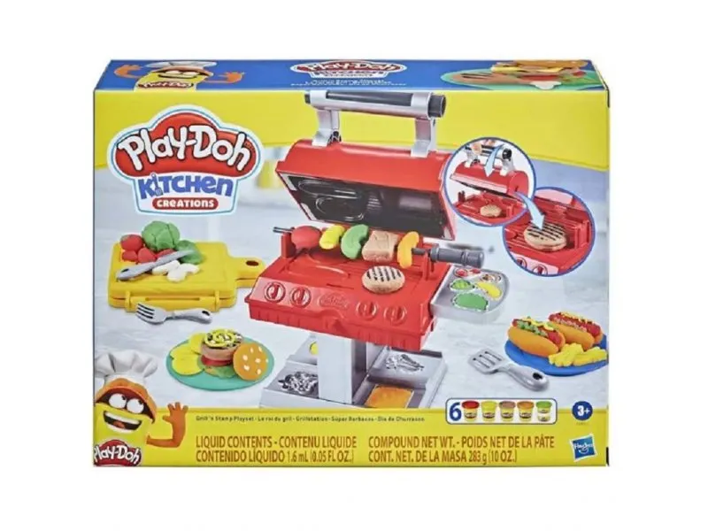 PLAY-DOH Grill n stamp playset