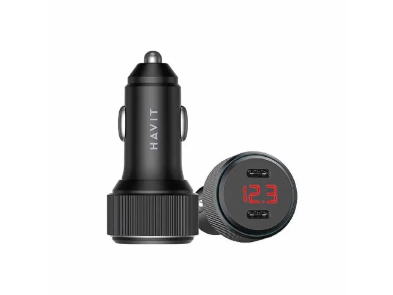 CC2014 auto punjač 2 x Tip C 60W