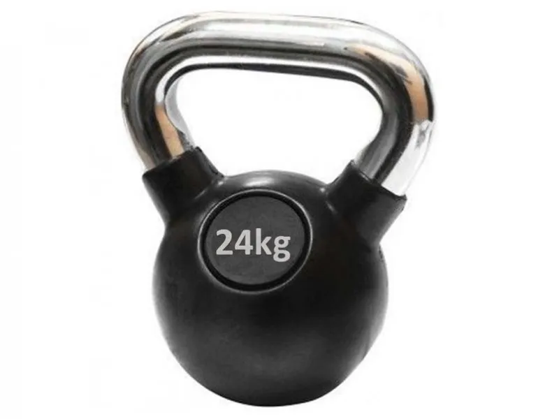 Ručni teg gumiran 24 kg 291326