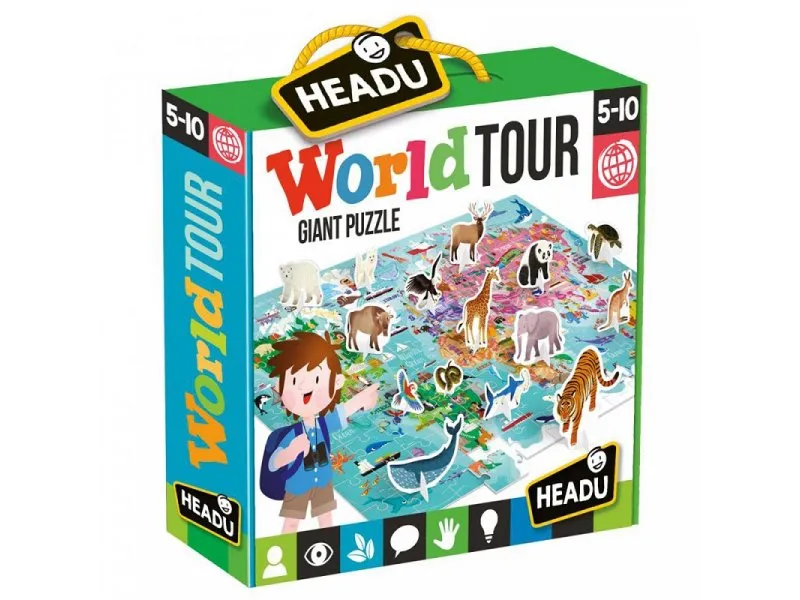 HEADU - Puzzle Put oko sveta