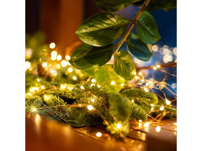 Lampice za jelku sa 30 toplo belih LED dioda ML30/WW