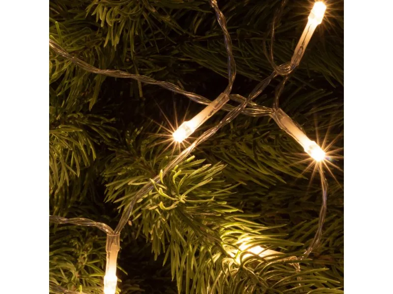 Lampice za jelku sa 50 toplo belih LED dioda MLC58/WW
