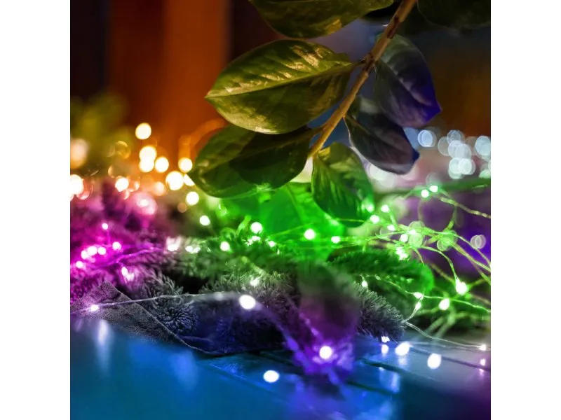Lampice za jelku sa 50 višebojnih LED dioda ML50/M