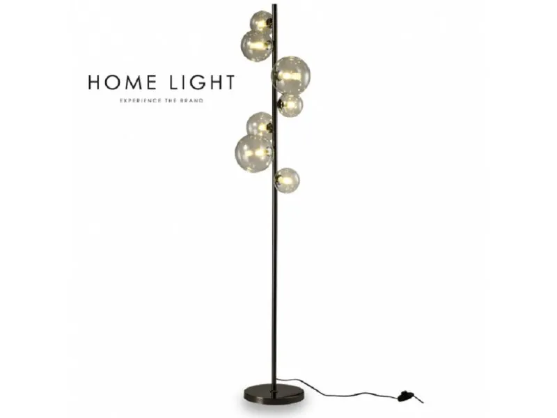 Vesta 601 Podna lampa 7*G9 CRNA