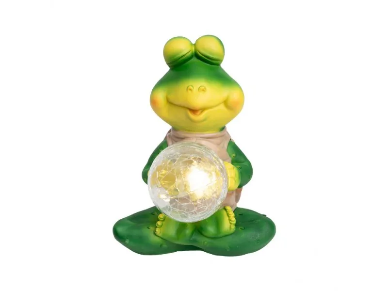 Solarna baštenska lampa ''žaba''