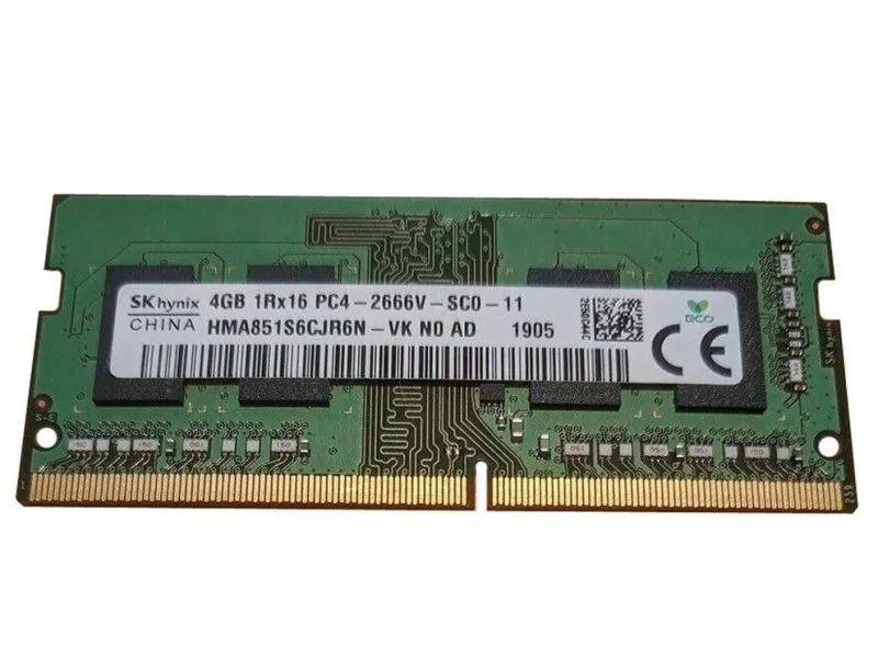 sodim 4GB DDR4 2666Mhz (HMA851S6CJRN/VK) OUTLET
