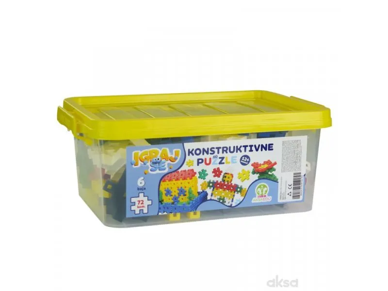 Konstruktivne puzzle 72 el. (A066506)