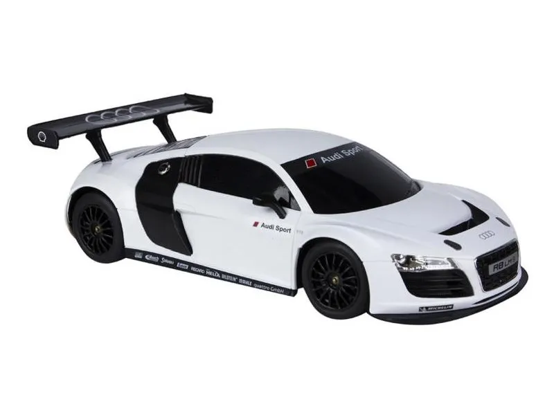 igračka RC automobil Audi R8 1:18 (beli, sivi)