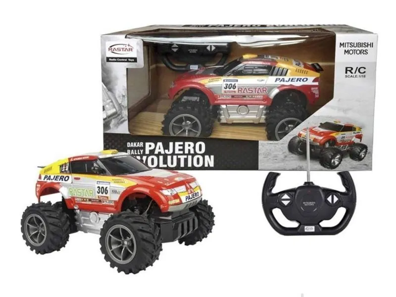 igračka RC automobil Pajero 1:18 (crni)