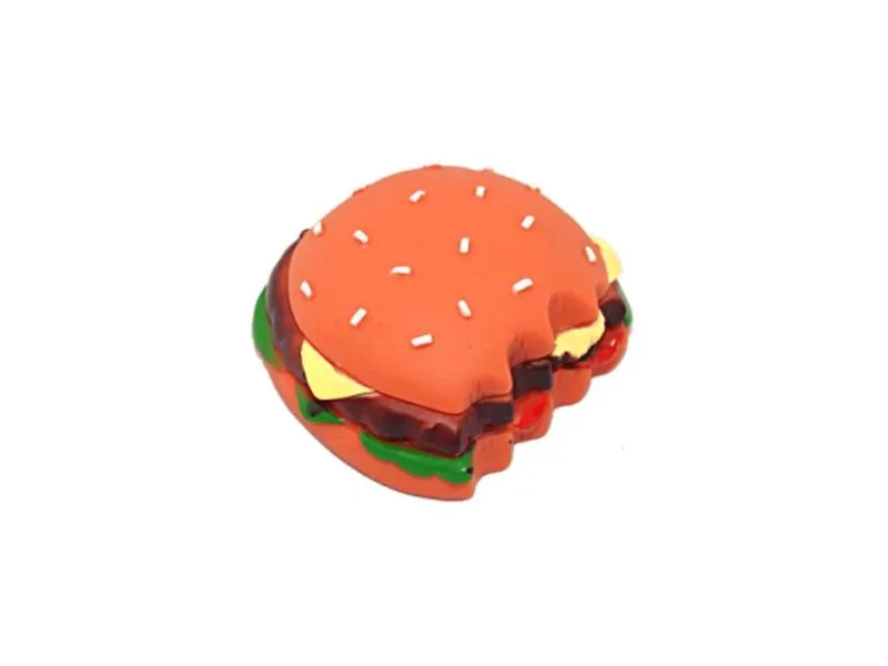 Igračka za psa - gumeni hamburger 9cm