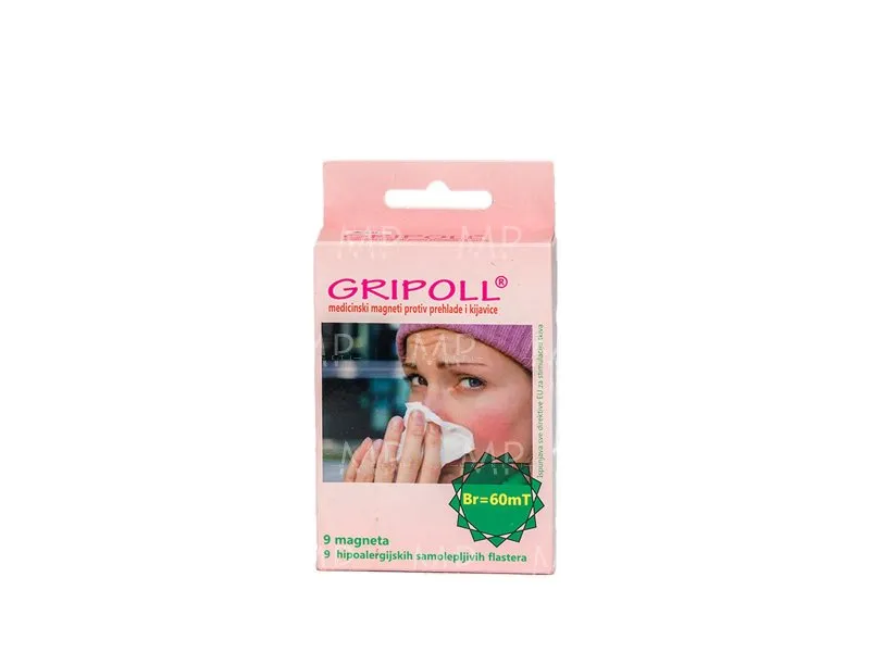 GRIPOLL - Medicinski magneti protiv prehlade i kijavice