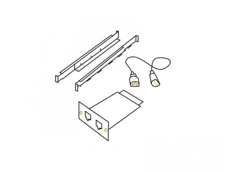 Communication kit rack E3 live RT (2U)