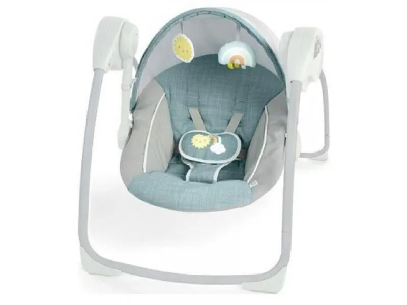 ljuljaška za bebe Sun Valley Canopy Portable Swing - Teal SKU16905