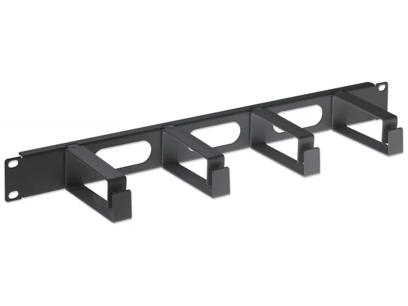 Cable Management 19'' panel za upravljanje kablovima 1U 4 prstena