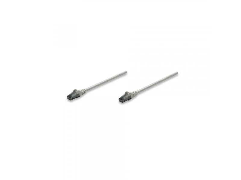 Patch Cable, Cat6 compatible, U/UTP, 2m, Gray